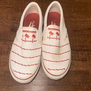 In N Out VANs slip on shoes RARE